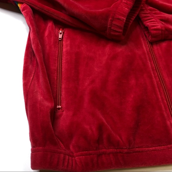 Supreme Hysteric Glamour Zip Up Velour Track Jacket Mens Small Size - Picture 5 of 7